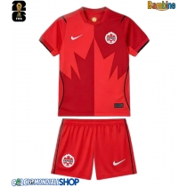 Maglie da calcio Canada Prima Maglia Bambino Mondiali 2026  Manica Corta + Pantaloni corti)